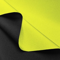 Neopreno Lycra brillante amarillo fluor por metros