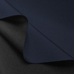 Neopreno Lycra brillante azul marino por metros