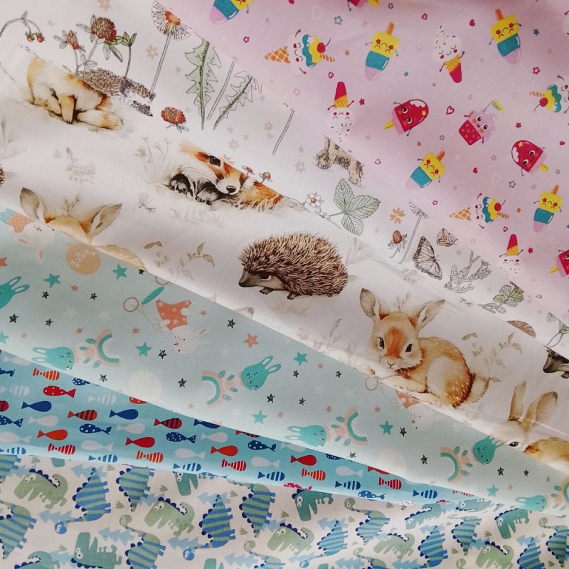 ► ALGODÓN estampado INFANTIL | ❤ | telas estampadas