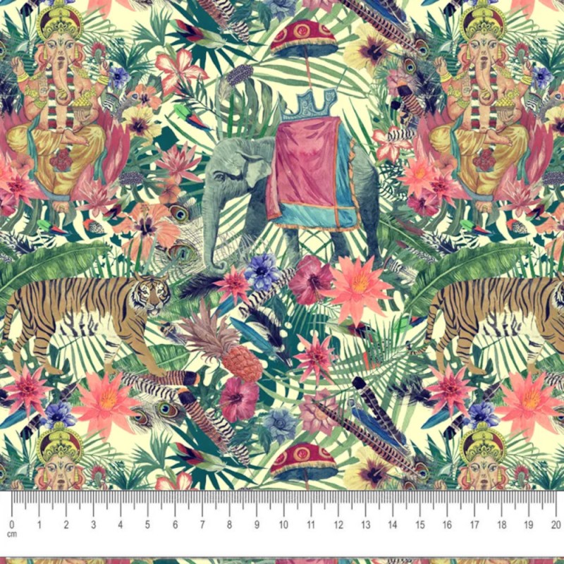 ► ALGODÓN estampado ANIMALES | ❤ | telas estampadas