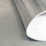Foam lamé 150cm plata