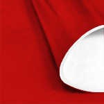 Foam lamé 150cm rojo