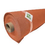 Rollo 25m Lona exterior doble ancho denim terracota