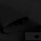 ♥ punto sudadera negro por metro