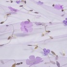 Tul bordado floral lila