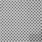 Algodón estampado Petalo blanco / negro