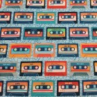 Algodón estampado Cassette